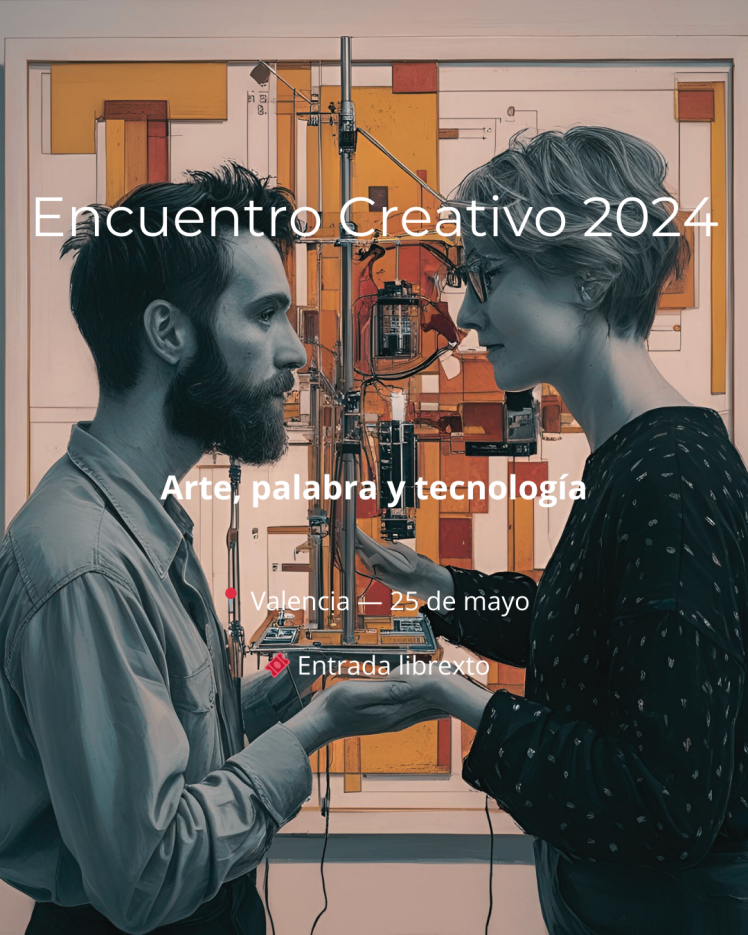 cartel anunciador hecho con IA por textos27